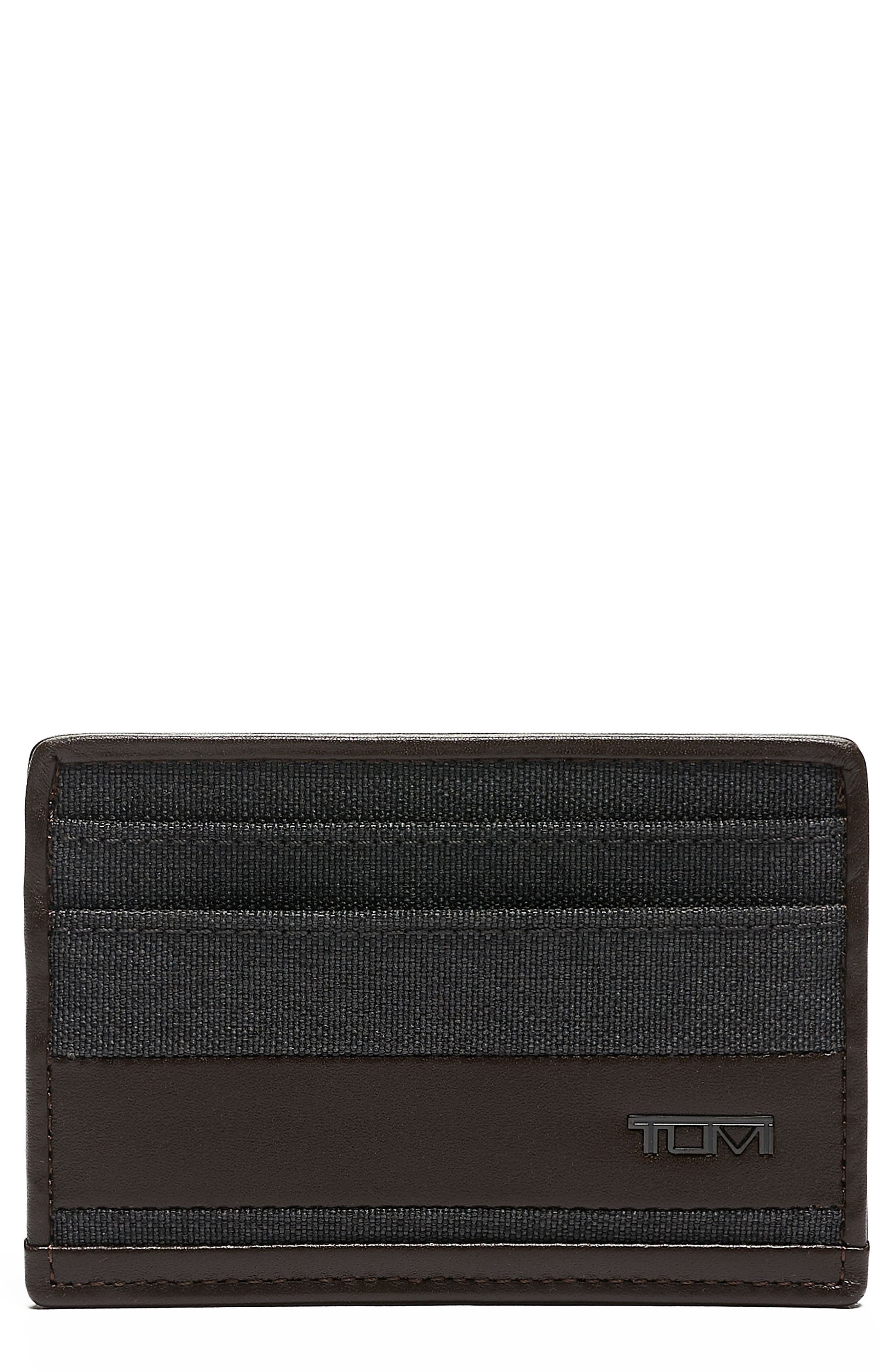 tumi folding card case