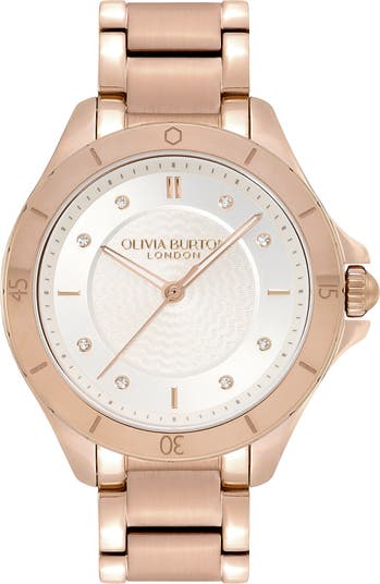 Olivia Burton Sports Luxe Bracelet Watch 36mm Nordstrom