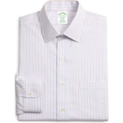Brooks Brothers Milano Slim Fit Check Dress Shirt (3 For $207)