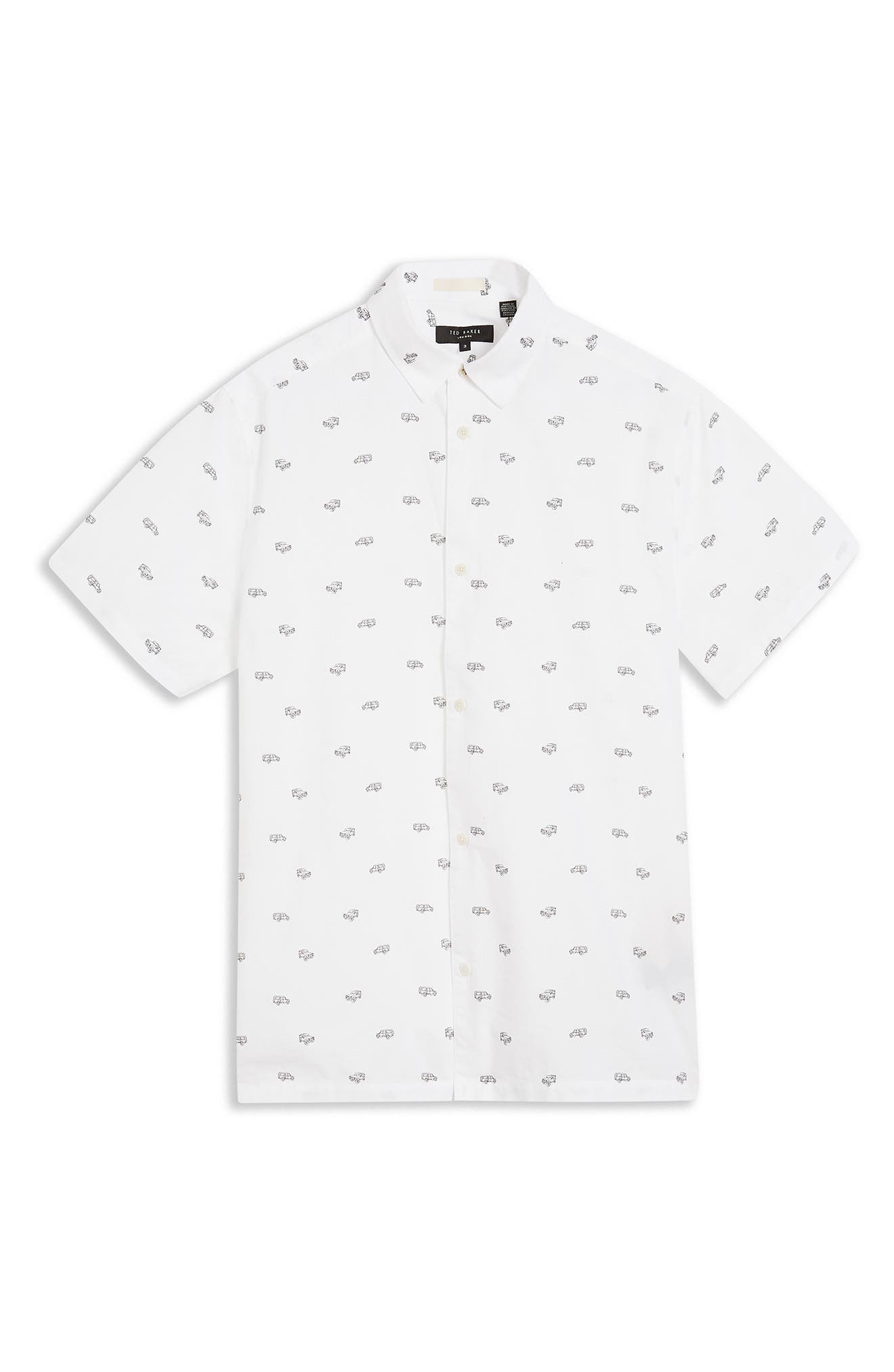 ted baker short sleeve button up