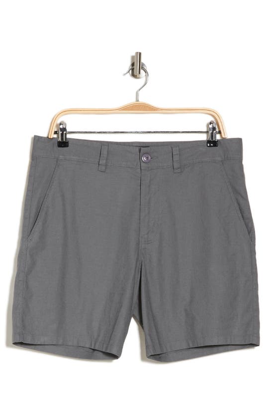 Shop Pto Island Chino Shorts In Medium Grey