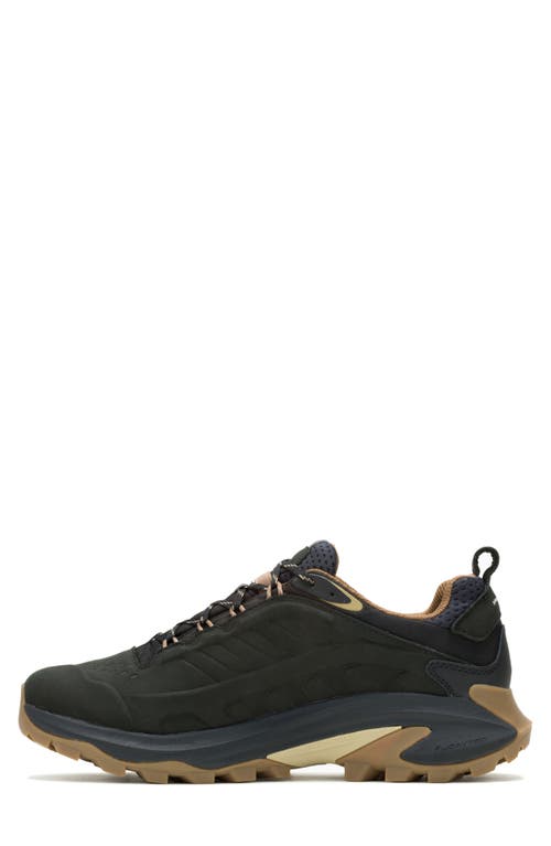 Merrell Moab Speed 2 Lace-up Hiking Sneakers In Black