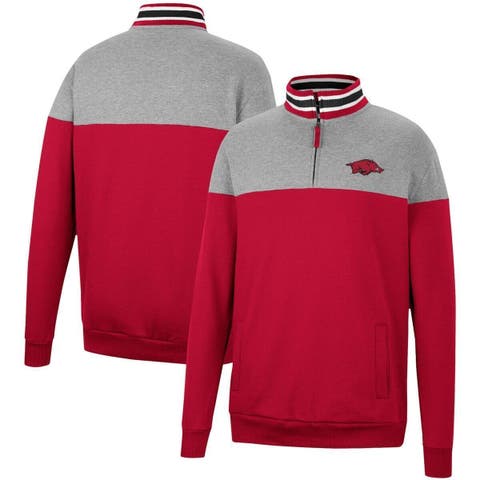 Men's Colosseum Heathered Gray/Cardinal Stanford Cardinal Prospect