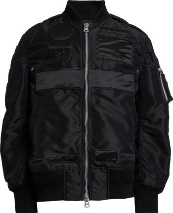 AMG Patch Nylon Bomber Jacket