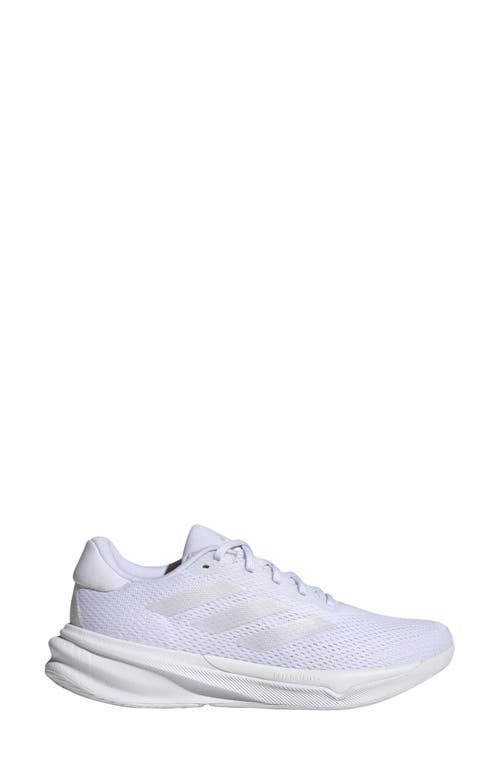 Shop Adidas Originals Adidas Supernova Stride Running Shoe In White/zero Metallic/crystal