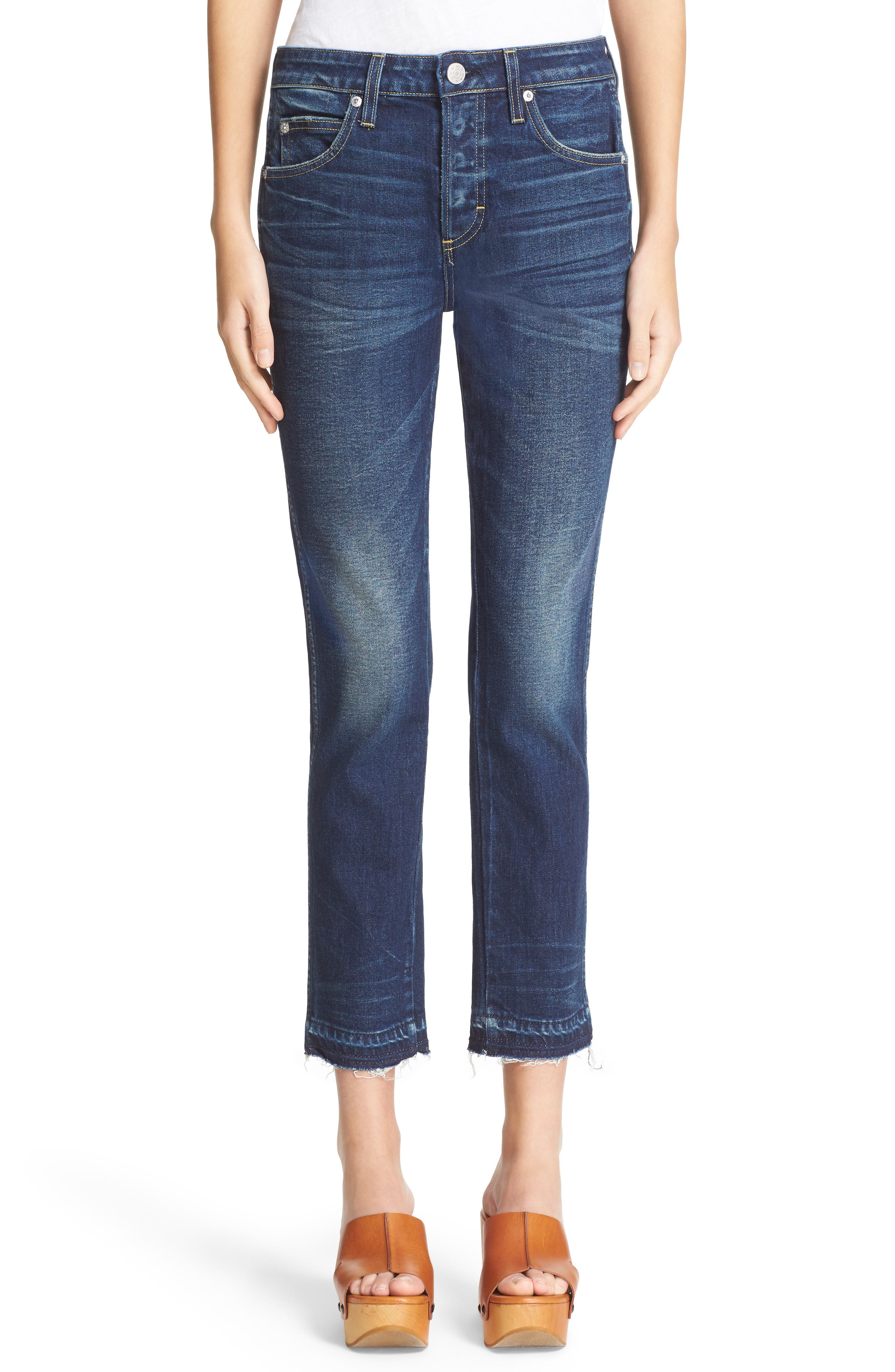 amo babe cropped jeans