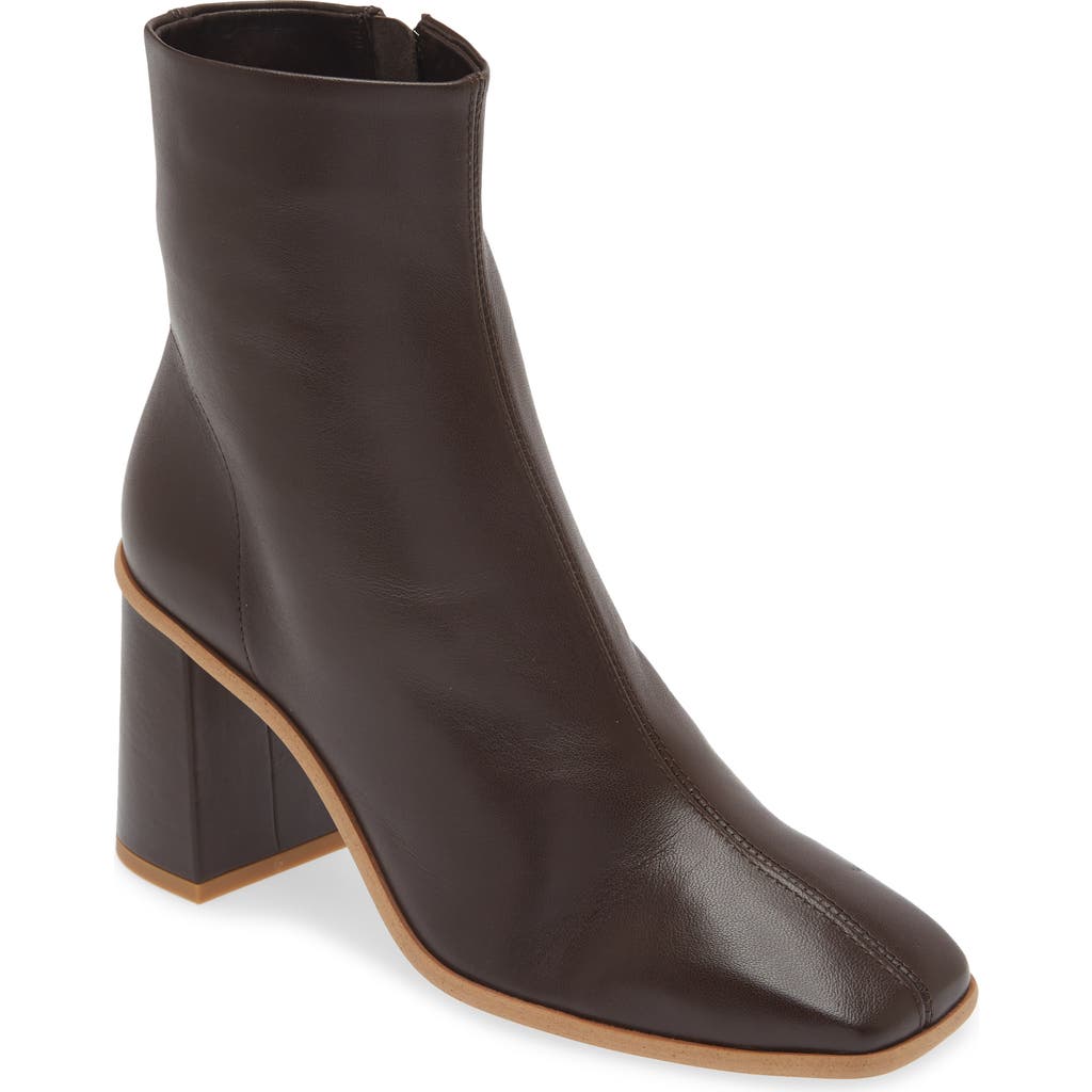 Free People Sienna Ankle Boot In Hot Fudge