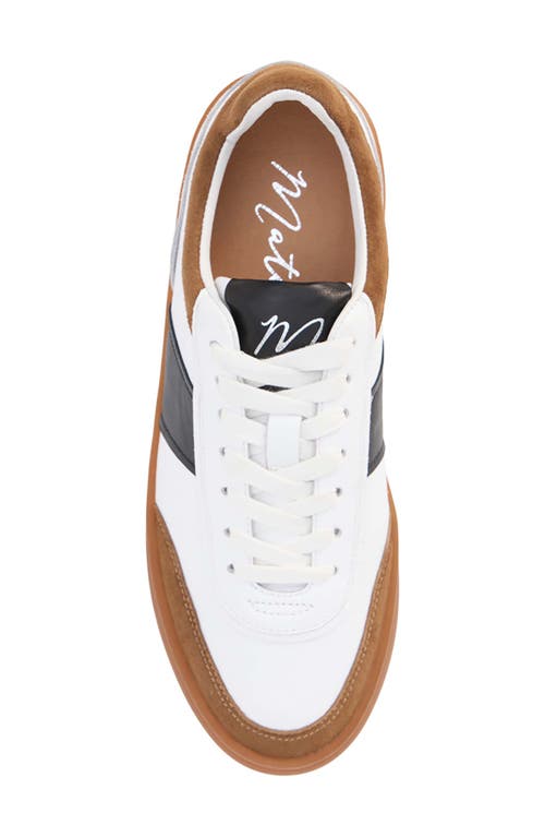 Matisse Quincy Sneaker In White/black Multi