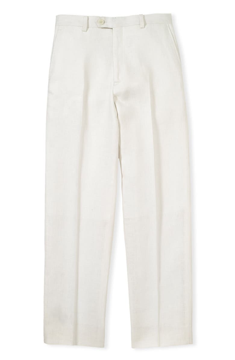 Joseph Abboud Linen Pants (Big Boys) | Nordstrom