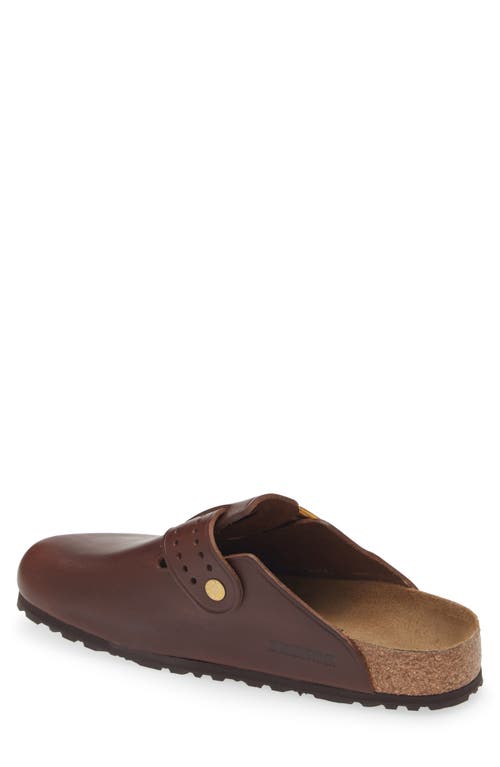 Shop Birkenstock Boston Bold Grip Clog In Roast