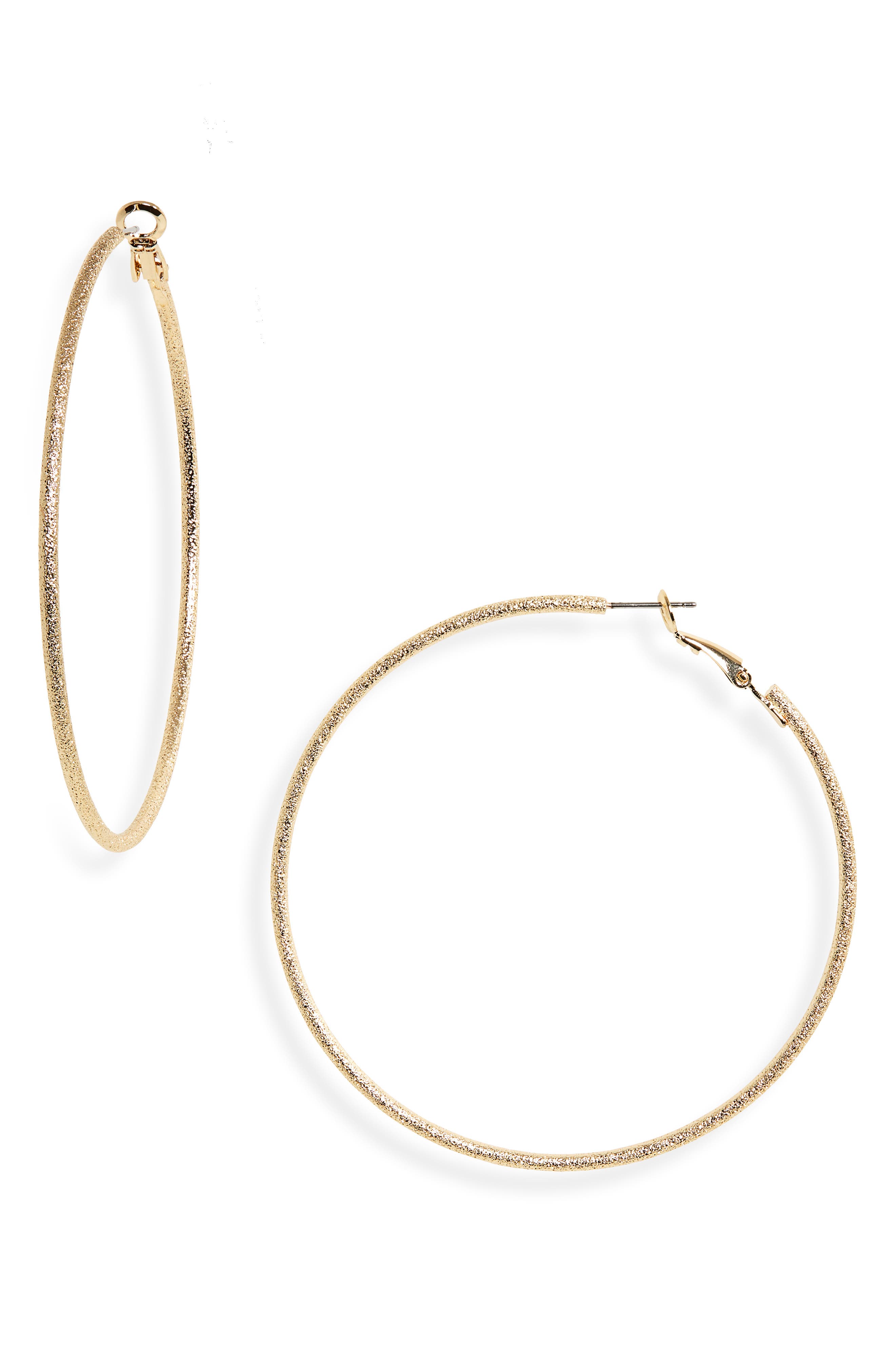 Nordstrom Thin Hoop Earrings Nordstrom
