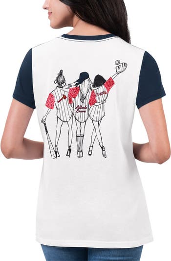 Atlanta Braves G-III 4Her by Carl Banks Women's Team Graphic T-Shirt - Red