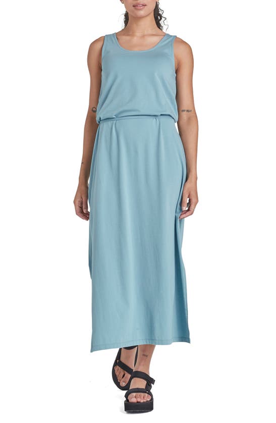 Lole Luisa Maxi Tank Dress In Bb15 - Slate Blue