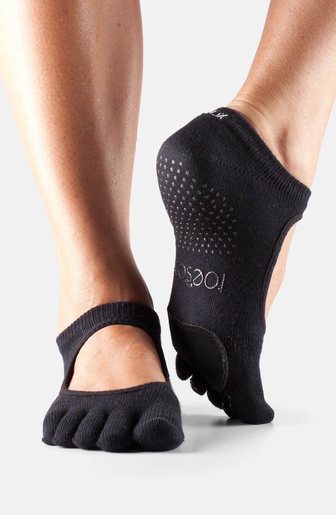 ToeSox 'Dance Plié' Full Toe Gripper Socks Nordstrom