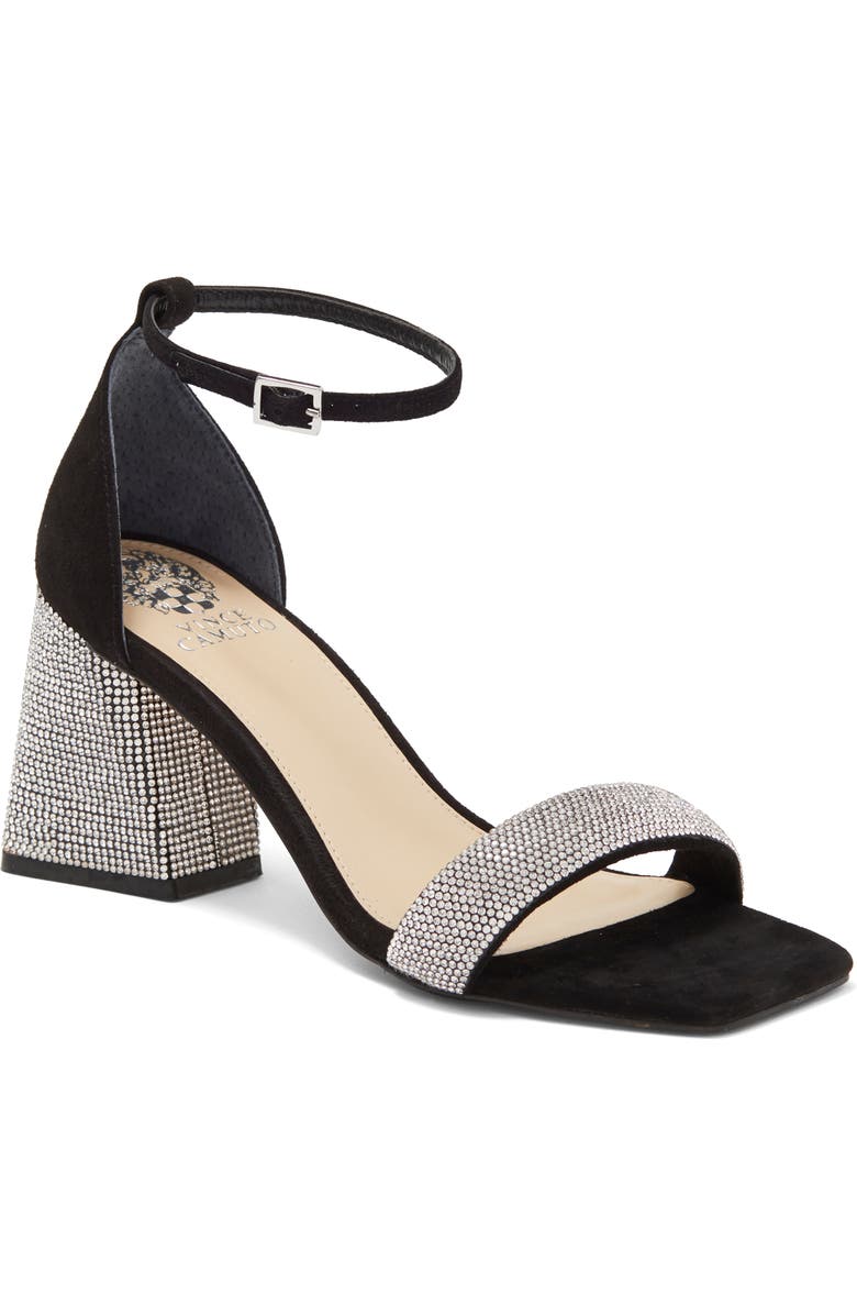 Vince Camuto Kreteli Embellished Block Heel Sandal (Women) | Nordstromrack