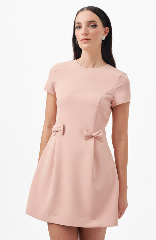 Shop Nanas Nana's Ana Mini Dress In Mauve