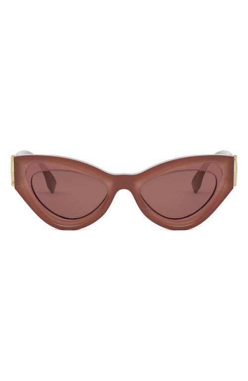 FENDI FENDI FF DIAMONDS 52MM CAT EYE SUNGLASSES 