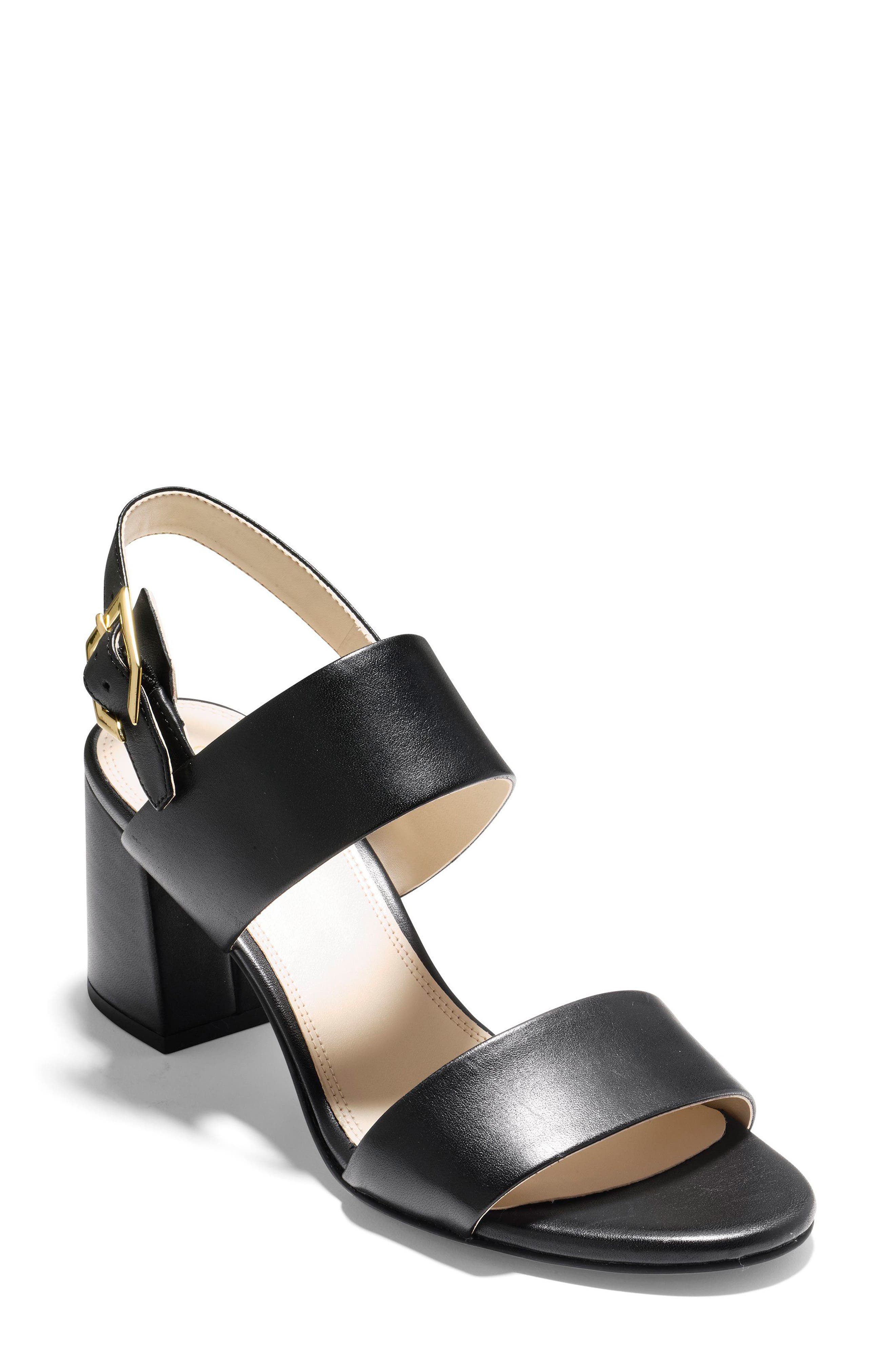 avani block heel sandal cole haan