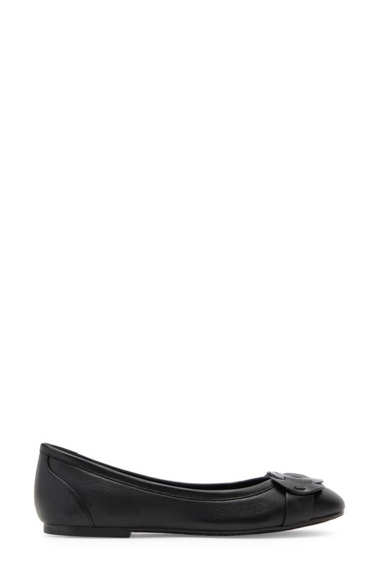 Shop See By Chloé Buckle Slide Sandal In 999 Nero Acc.nero