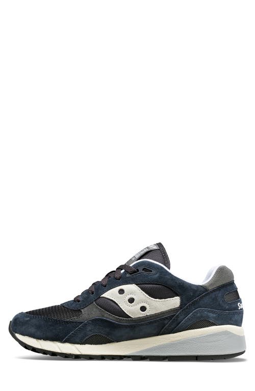 Saucony Shadow 6000 Essential Sneaker In Navy/grey