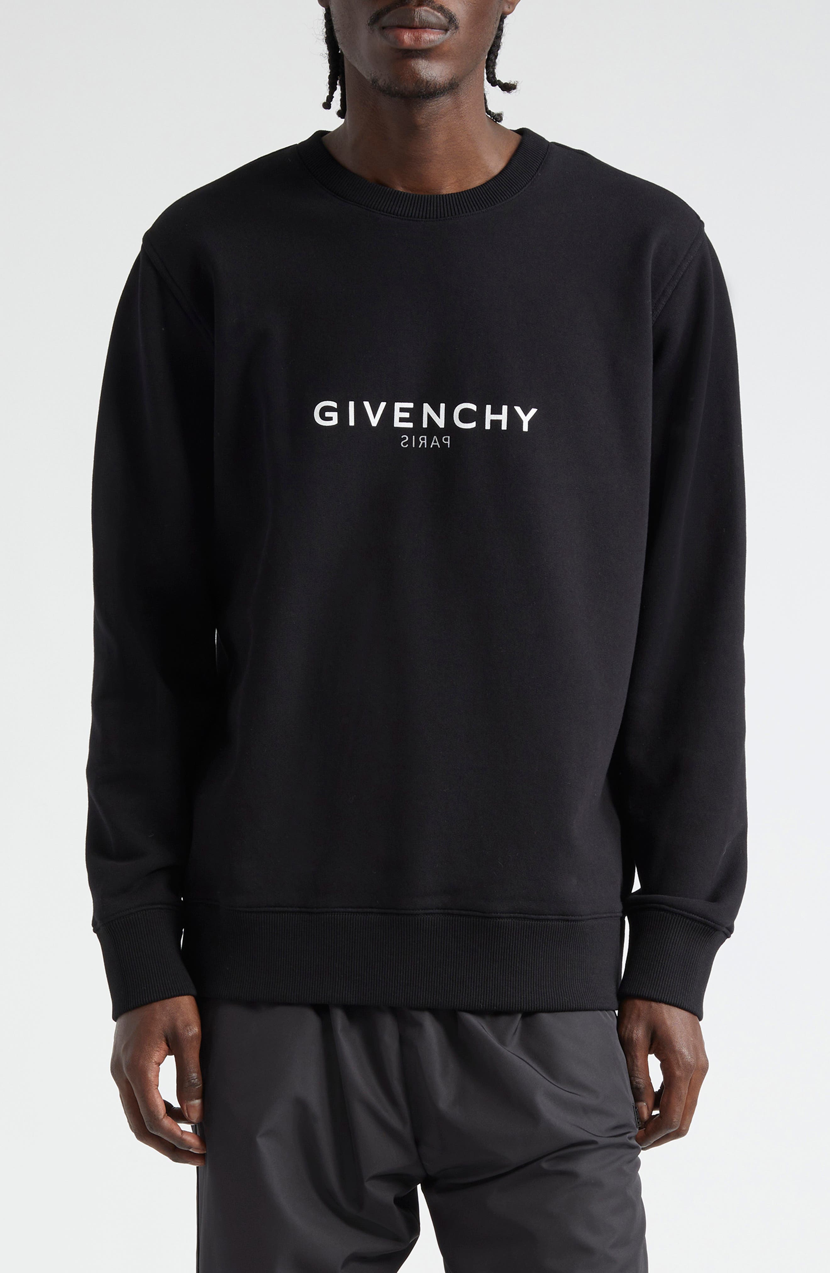 Givenchy Navy Crest Sweatshirt