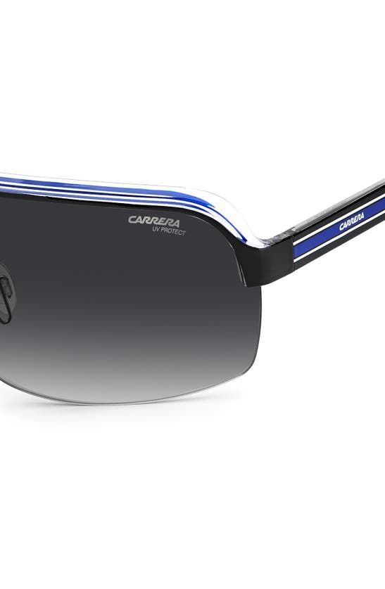 Shop Carrera Eyewear Carrera Shield Sunglasses In Oxford/ Blue