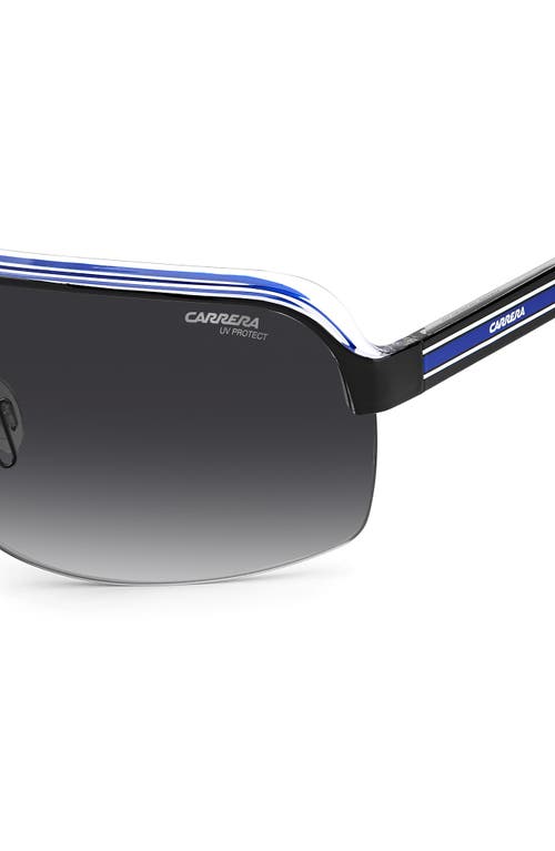 Shop Carrera Eyewear Carrera Shield Sunglasses In Oxford/blue