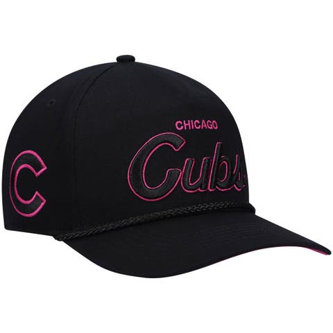 '47 Navy/White Chicago Cubs Flag Fill Trucker Snapback Hat