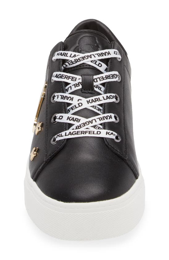Shop Karl Lagerfeld Paris Cammy Sneaker In Black