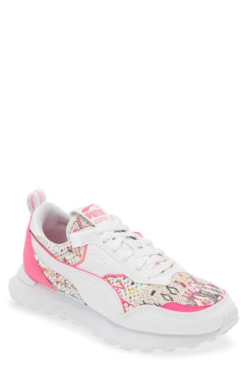 Puma Rider Fv Artisan Sneaker In White-ravish