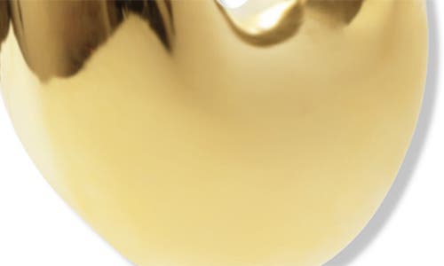 Argento Vivo Sterling Silver J-hoop Earrings In Gold