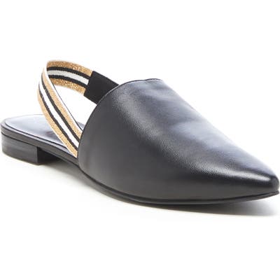 Sole Society Kaniesa Slingback Flat, Black
