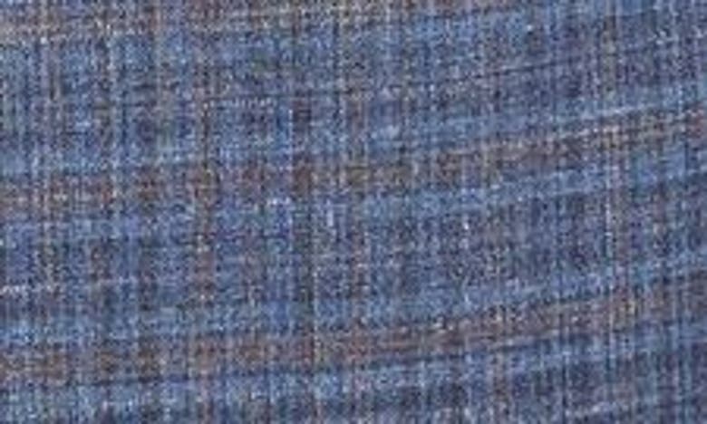 Shop Jb Britches Plaid Wool & Silk Blend Sport Coat In Blue