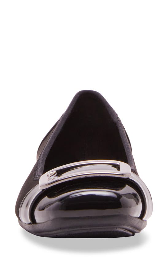 Shop Anne Klein Ulivera Ballet Flat In Black