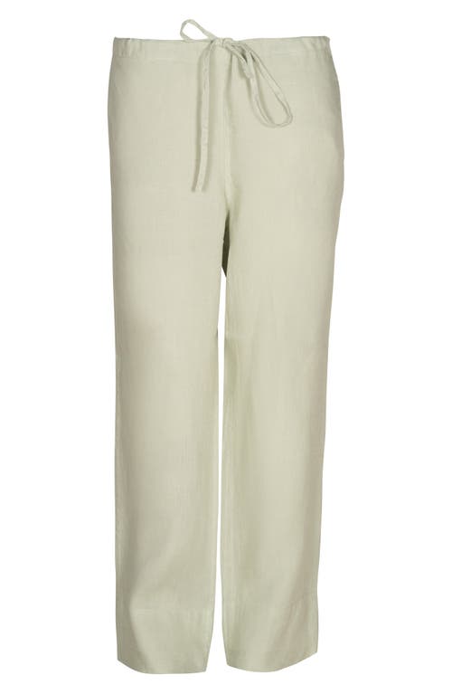 Linen Lounge Pants in Sage