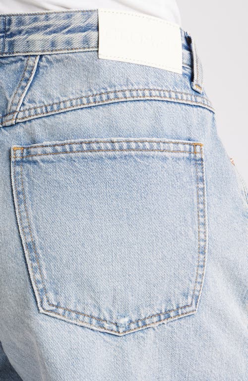 CLOSED CLOSED JANEY FRAYED HEM DENIM SHORTS