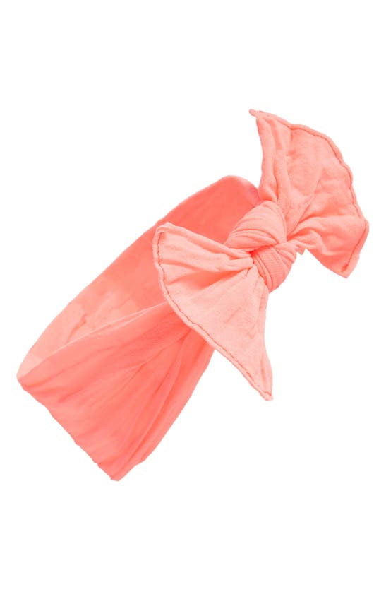 Baby Bling Babies' Headband In Neon Coral