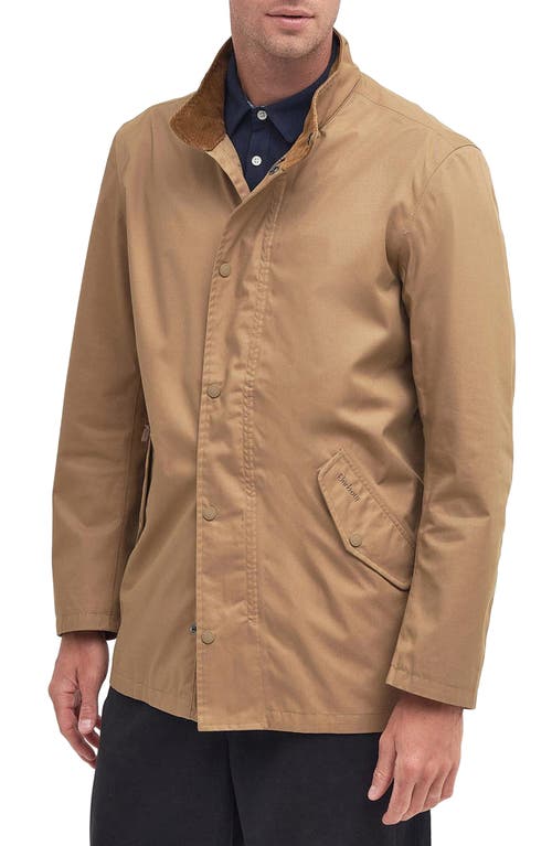 Barbour City Chelsea Waterproof Jacket Sand at Nordstrom,