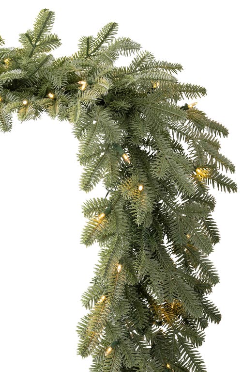 Balsam Hill BH Balsam Fir Pre-Lit Garland in Green - Set Of 2 