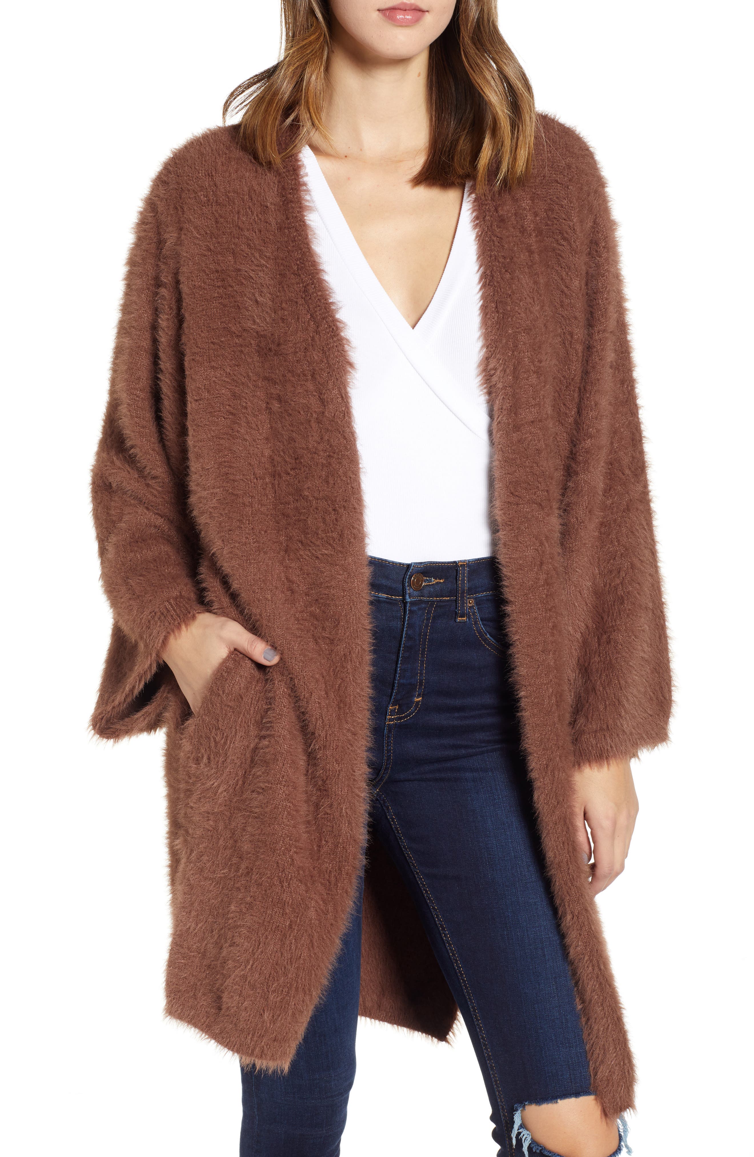 eyelash cardigan