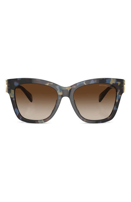 Michael Kors Empire 55mm Gradient Cat Eye Sunglasses in Brown Grad at Nordstrom