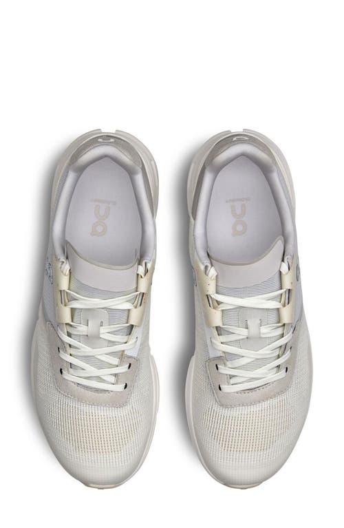 On Cloudrift Sneaker In White/frost