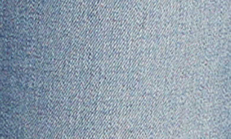 Jag Jeans Ruby Raw Hem Mid Rise Crop Straight Leg Jeans In Olympus Blue