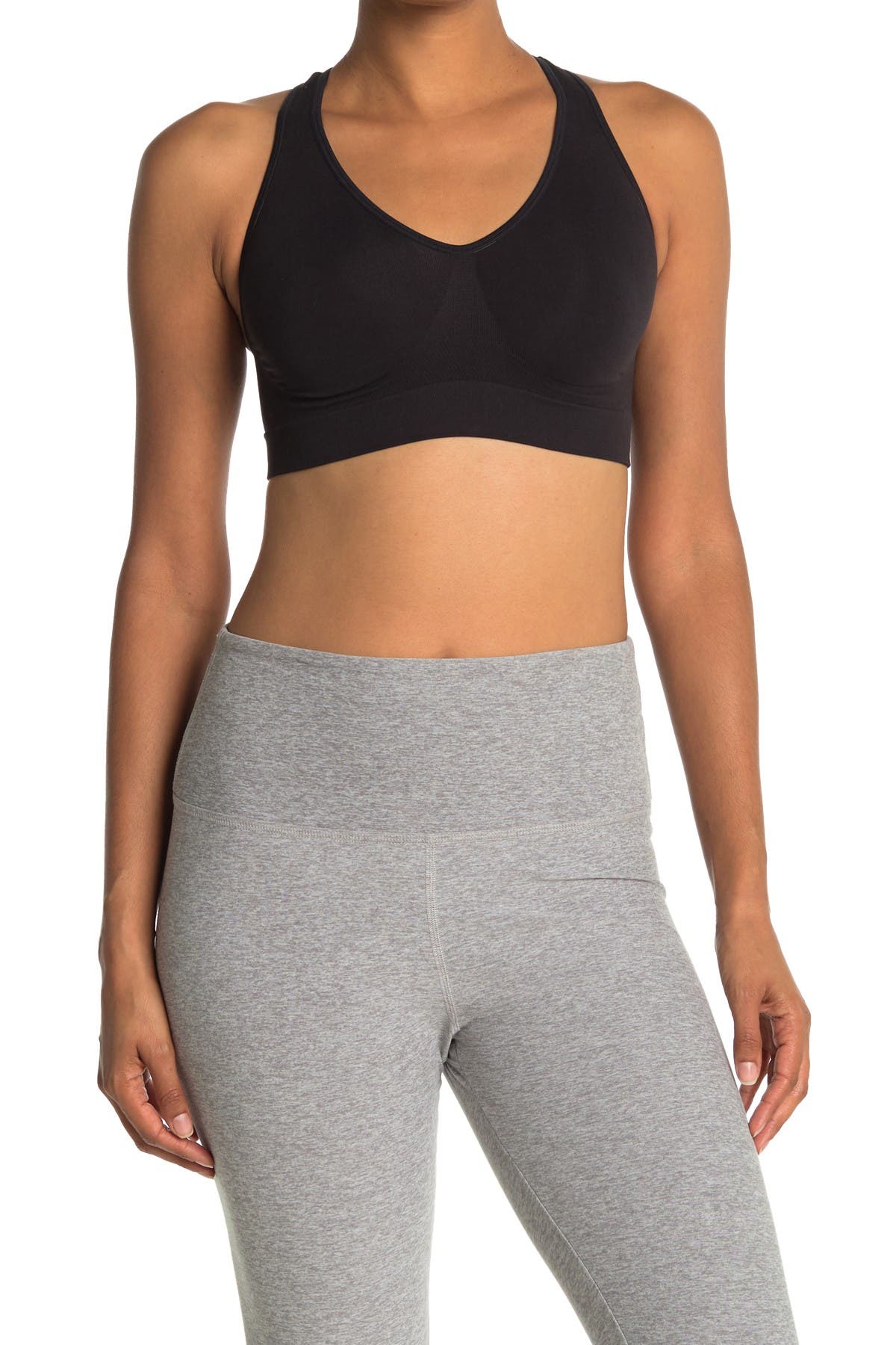 seamless racerback bralette