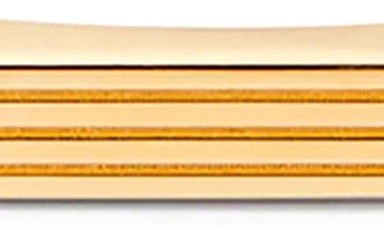 Ivi Los Angeles Aurelia Narrow Cuff Bracelet In Yellow Gold