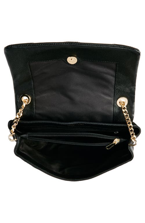 Shop Rebecca Minkoff Edie Quilted Leather Convertible Shoulder Bag<br /> In Black