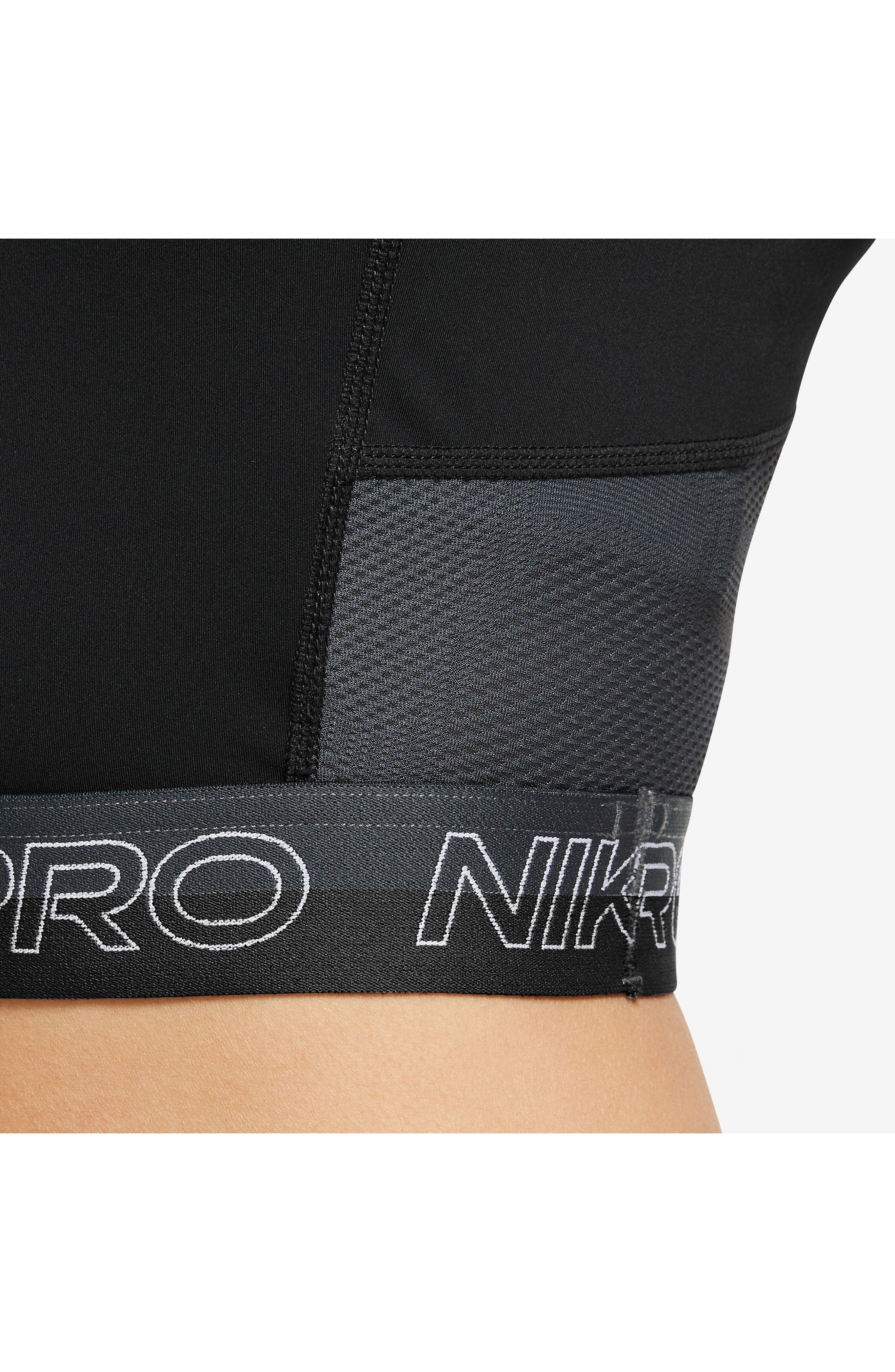 Nike Pro Dri-FIT Crop Tank in Indghz/Grdirn