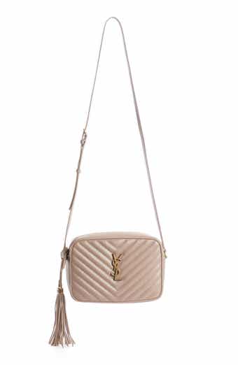 SAINT LAURENT 2950$ Loulou Small Chain Bag In Tan Quilted "Y