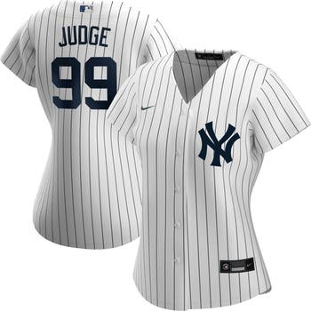 Youth Nike Aaron Judge Gray New York Yankees Road Replica Player