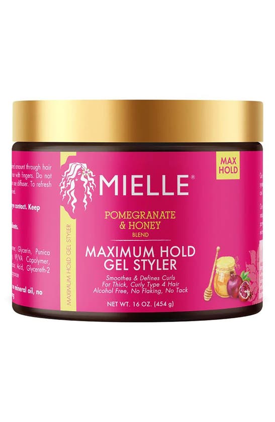 Mielle Pomegranate & Honey Blend Maximum Hold Gel Styler In White